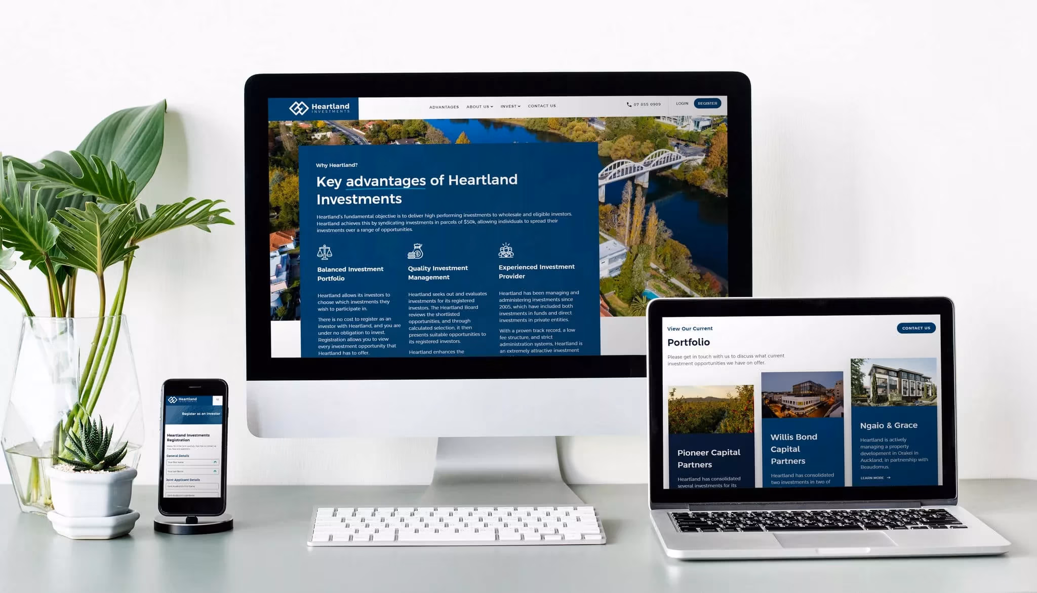 Heartland Investments Website Heartland Investments - Website