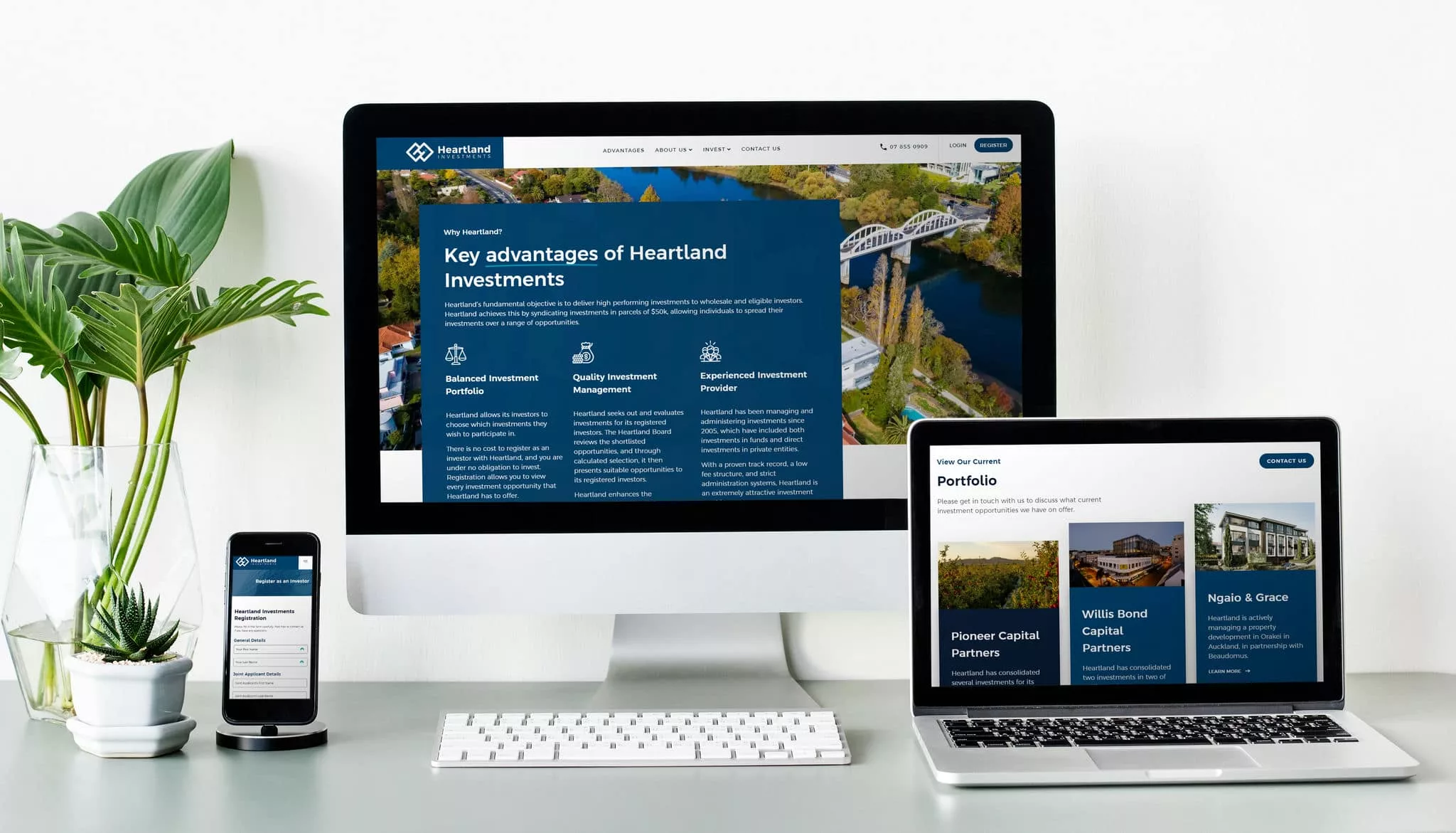 Heartland Investments Website Heartland Investments - Website