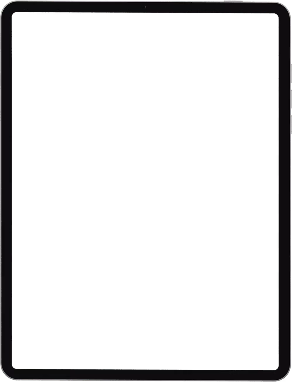 Tablet Straight png